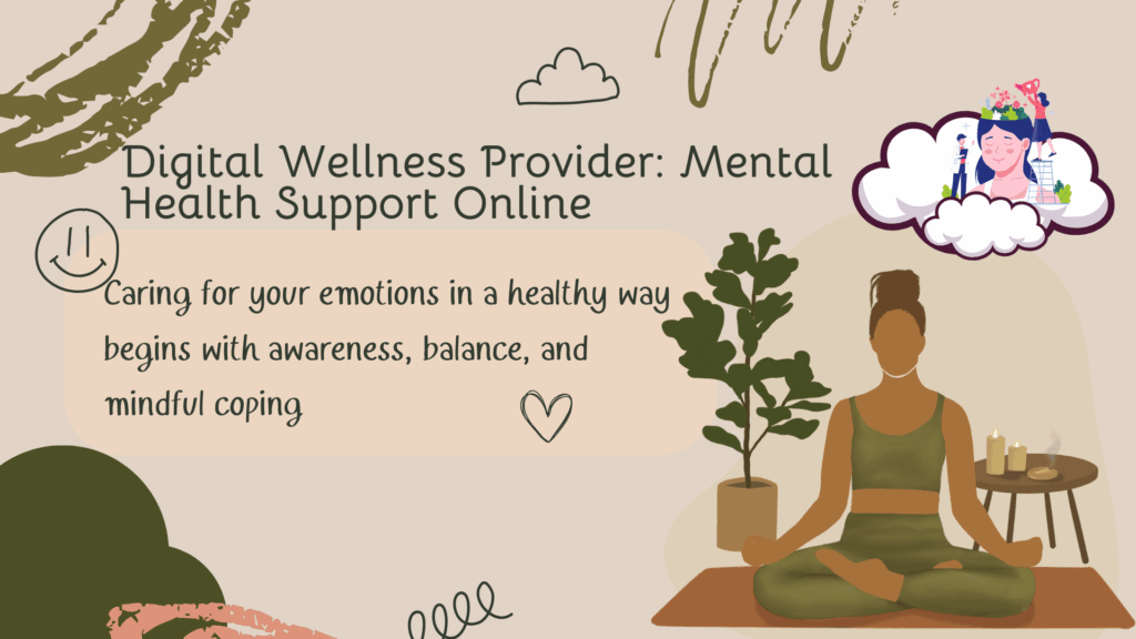 Digital wellness provider offering online mental health support through virtual therapy, counseling apps, and digital wellness tools.