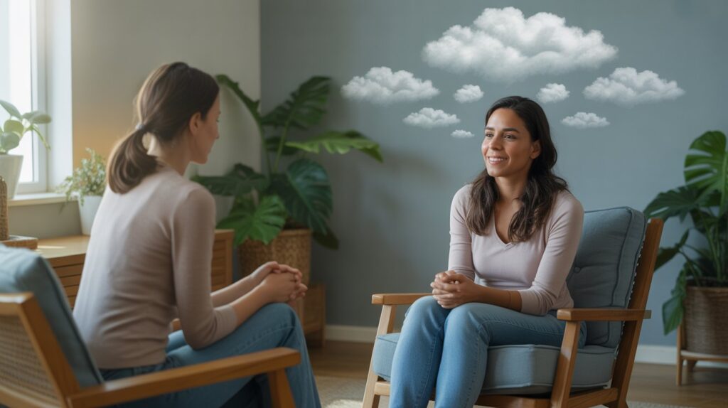 Overthinking can trap you in endless loops of stress and self-doubt. Cognitive Behavioral Therapy (CBT) helps break negative thought patterns and brings clarity, balance, and emotional control.